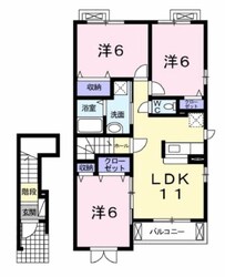 深井駅 徒歩25分 2階の物件間取画像